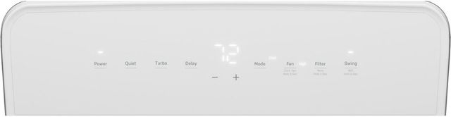 GE® 10,000 BTU's White Portable Air Conditioner with Dehumidifier and Remote-1