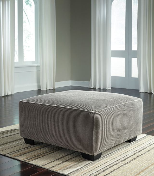 Signature Design by Ashley® Jinllingsly Gray Oversized Accent Ottoman-1