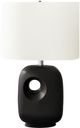 Monarch Specialties Inc. Black Ceramic Table Lamp -0