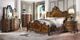 ACME Furniture Picardy Honey Oak Eastern King Panel Bed-4