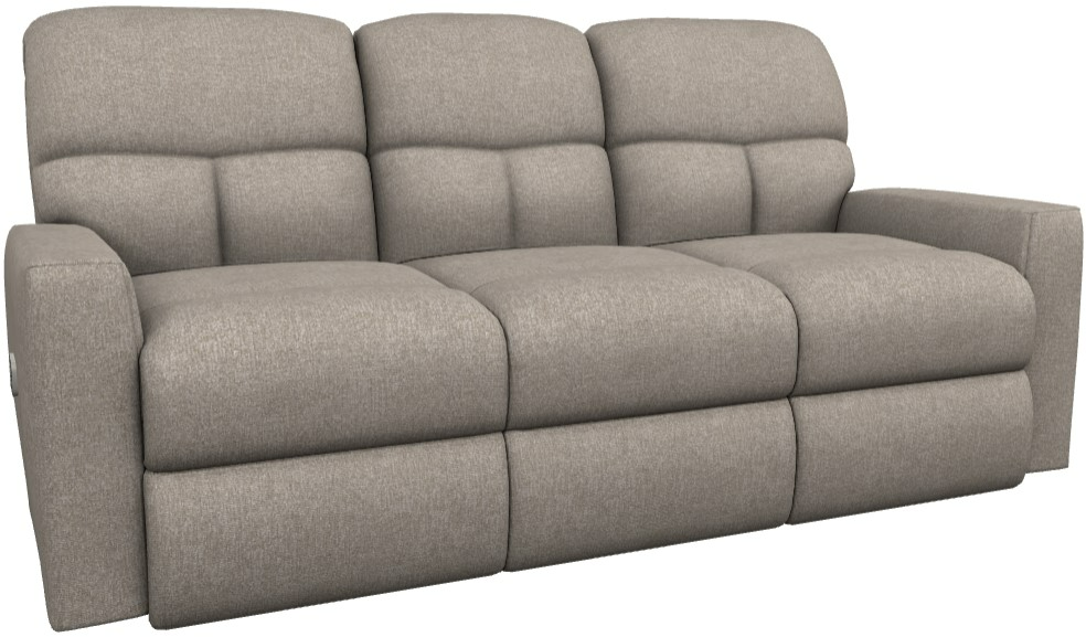 La-Z-Boy® Hawthorn Taupe Power Reclining Sofa with Headrest