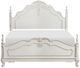 Homelegance® Cinderella Antique White Queen Post Bed-2