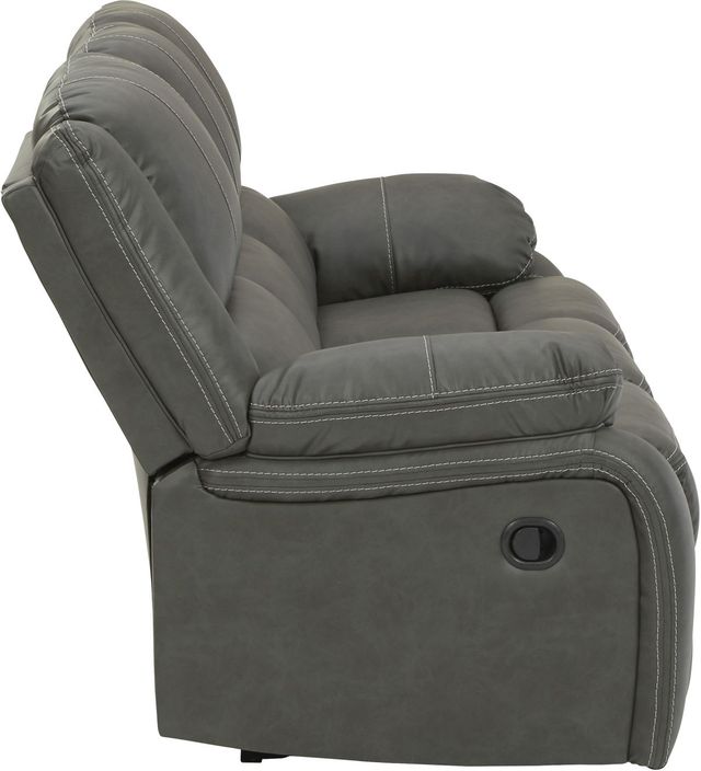 Signature Design by Ashley® Calderwell Gray Reclining Sofa-4