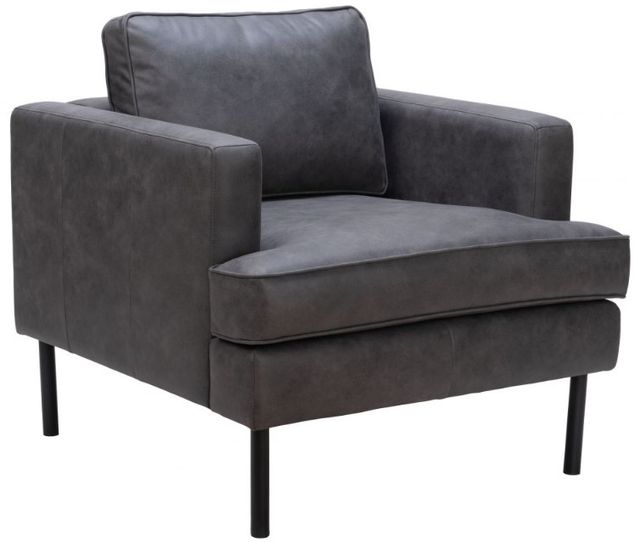Zuo® Modern Decade Vintage Gray Armchair-0