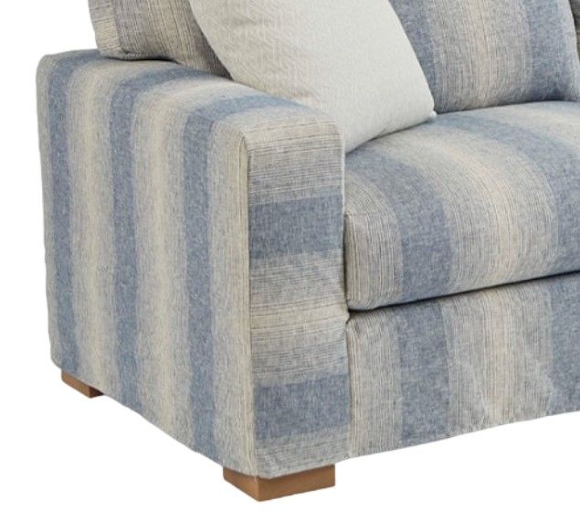 Four Seasons Customizable Spencer 2-Seat Slipcovered Sofa-1