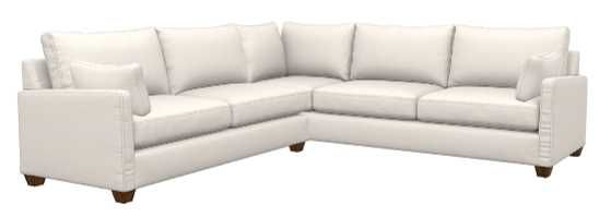 La-Z-Boy® Wilmette 2-Piece Oat Sectional-0