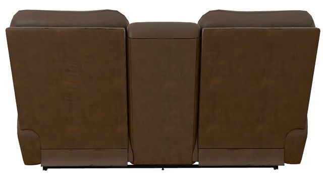 La-Z-Boy® Trouper Whiskey Power Reclining Loveseat with Console and Headrest-3