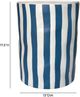 TOV Furniture Tempest Blue Stripes Ceramic Indoor/Outdoor Table-2