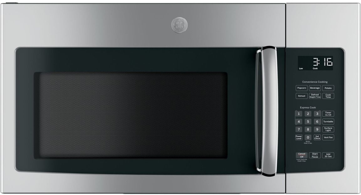GE® 1.6 Cu. Ft. Stainless Steel Over The Range Microwave