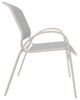 Telescope Casual Aruba Abalone/Desert Aluminum/Fabric Outdoor Sling Stacking Cafe Chair-2