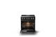 Viking® 5 Series 30" Onyx Pro Style Dual Fuel (NG) Range with Polished Chrome Trim-1