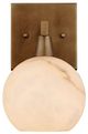 Currey & Company Bombelles Brass Bath Wall Sconce-2