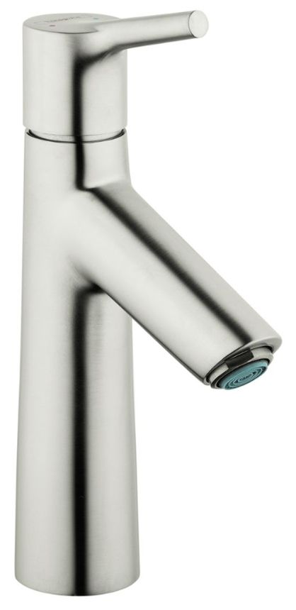 Hansgrohe Talis S Brushed Nickel Single-Hole Faucet with Pop-Up Drain-0