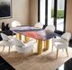 Furniture of America® Northolt 5-Piece Black/Gray/Matte Gold Dining Table Set-1