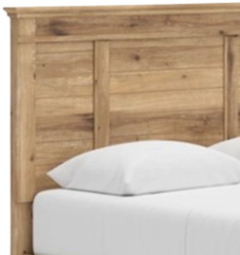 Signature Design by Ashley® Makidern Tan Queen Panel Bed with 6-Drawer Storage-1