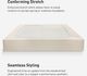 BEDGEAR® Dri-Tec® Medium Beige King Foundation Cover-3