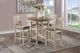 New Classic® Home Furnishings Cori 5-Piece Bisque/Brown Dining Set-1