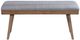 Intercon Oslo Gray/Weathered Chestnut Bench-2