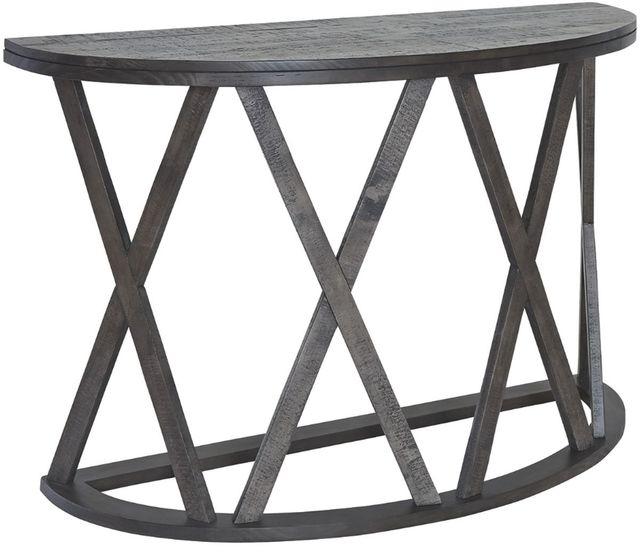 Signature Design by Ashley® Sharzane Grayish Brown Sofa Table-2