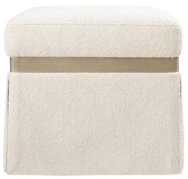 Hooker® Furniture Melange Dream Weaver Inverness Natural Pouf-2