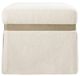 Hooker® Furniture Melange Dream Weaver Inverness Natural Pouf-2