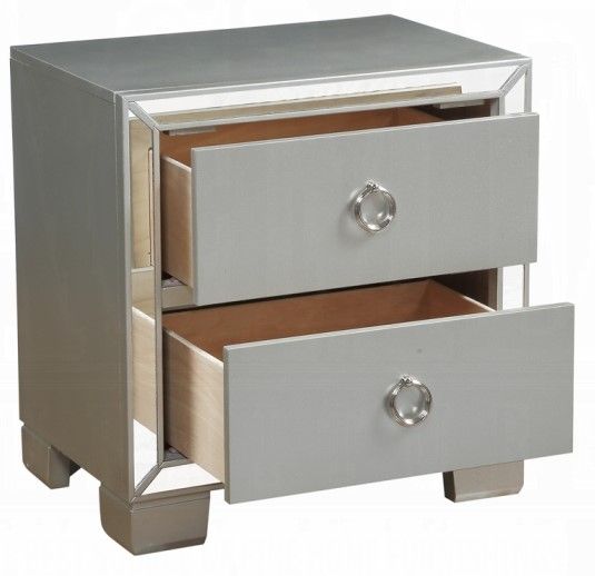ACME Furniture Voeville II Platinum Nightstand-1