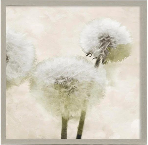 Stylecraft Make Another Wish Cream Beige/White Wall Art-0