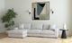 Elements International Arizona 3-Piece Steno Stone Modular Sectional and Left-Arm Facing Chaise-5