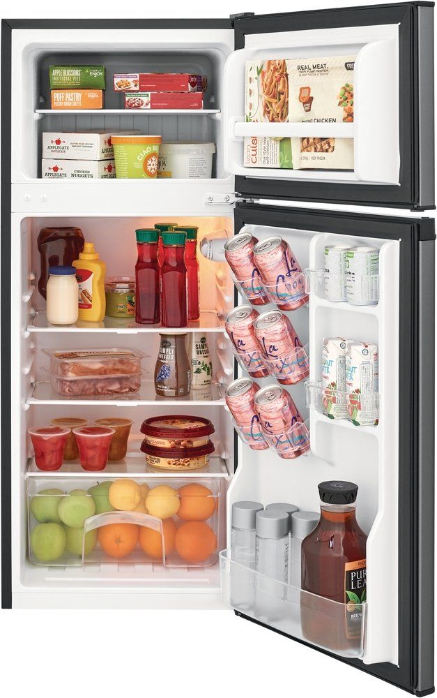 Frigidaire® 4.5 Cu. Ft. Black Brushed Steel Compact Refrigerator-4