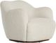 Four Hands Julius Sheldon Ivory Swivel Chair-0