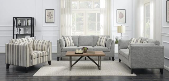 Emerald Home Elsbury Gray Sofa-1