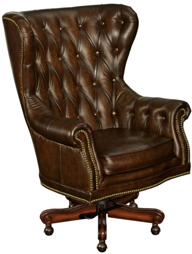 Hooker® Furniture EC Erin Sedona Grand Piano Swivel Tilt Executive Chair-0