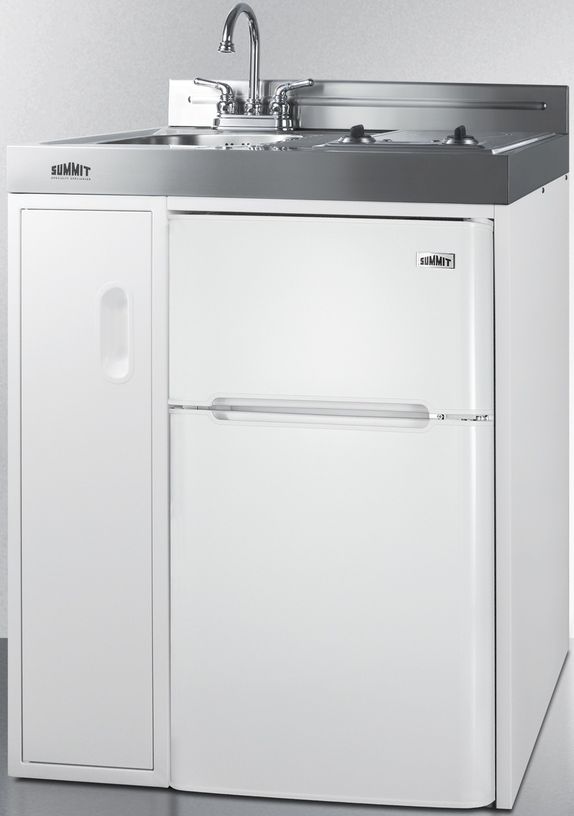 Summit® 30" White All-In-One Kitchenette-2