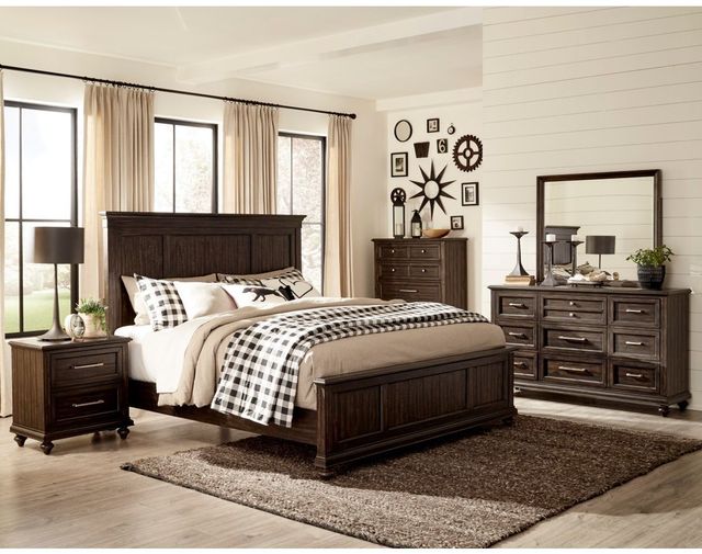 Mazin Furniture Cardano Driftwood Charcoal Chest-3