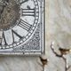 A & B Home Gold/Silver Square Gear Clock-3