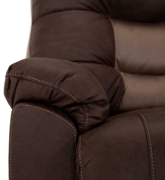 Franklin™ Trilogy Commodore Cocoa Manual Rocker Recliner-2