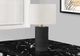 Monarch Specialties Inc. 24"H Black Resin Table Lamp-4