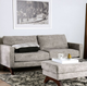 Furniture of America® Harlech Gray Sofa-0