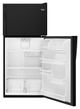 Whirlpool® 18.2 Cu. Ft. Black Top Freezer Refrigerator-2