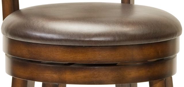 HH2 Home Sunhill Rustic Oak Swivel Bar Stool-2