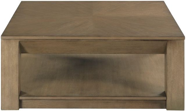 Hammary® Paulson Cocoa Square Coffee Table-2