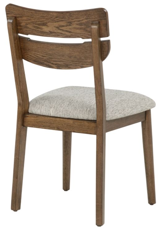 Crown Mark Mills Beige/Brown Dining Side Chair-3