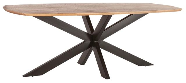 Home Trends & Design Rapallo Natural Dining Table-0