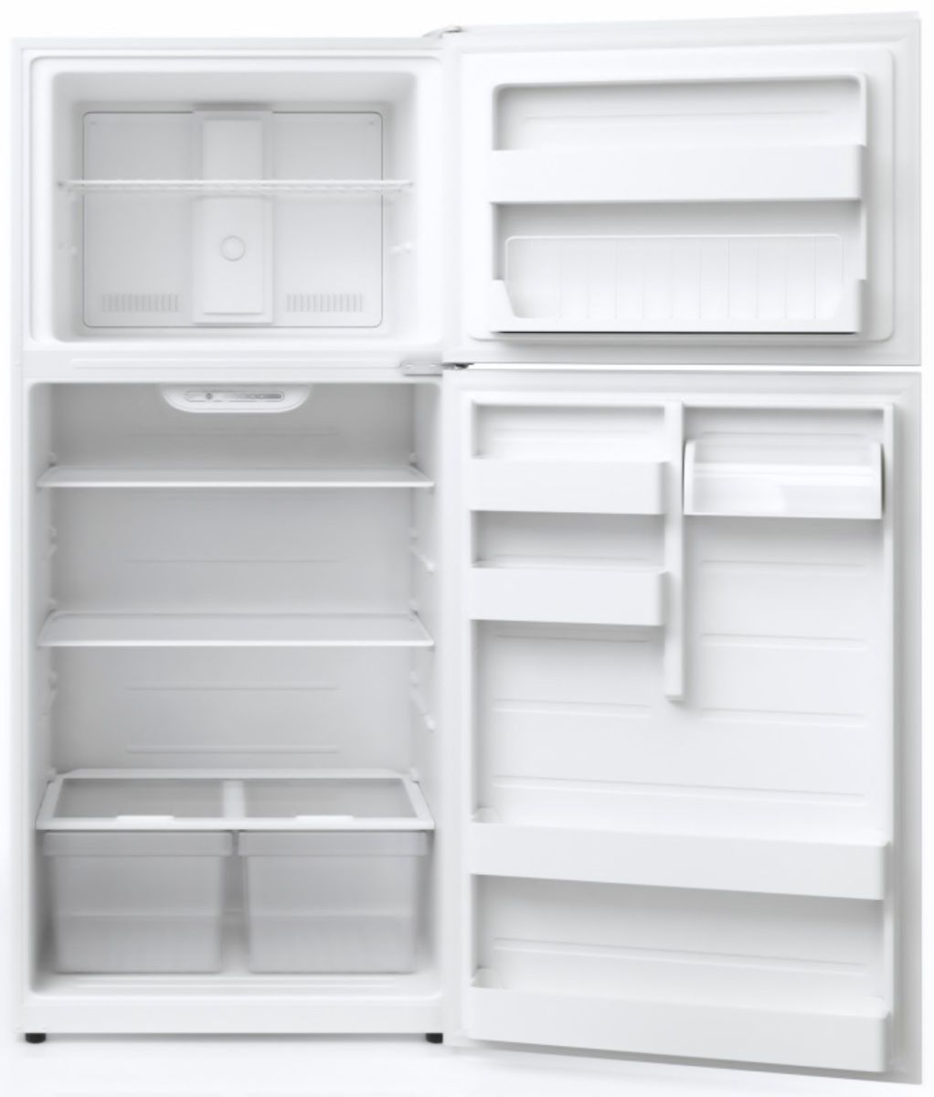 Midea® 18.0 Cu. Ft. White Top Freezer Refrigerator | Cole's
