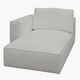 VIG Furniture Divani Casa Lulu 4-Piece White Modular Sectional Sofa with Left Arm Facing Chaise-3