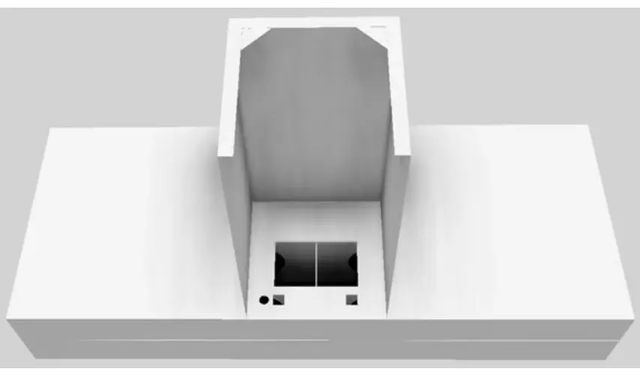 Vent-A-Hood® 54" White Contemporary Wall Mounted Range Hood-2