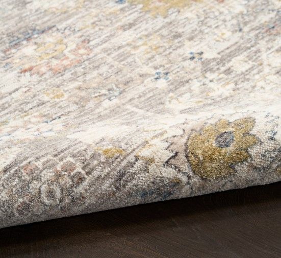 Nourison Home™ Antique Fusion gray 5'x8' Area Rug-4