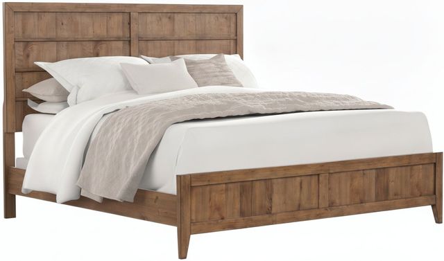 Liberty Furniture Shaker Lakes 4-Piece Harvest Brown Queen Bedroom Set-1