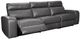 Signature Design by Ashley® Samperstone 3-Piece Gray Power Reclining Sectional Sofa-0