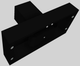 Vent-A-Hood® 54" Black Contemporary Island Range Hood-4